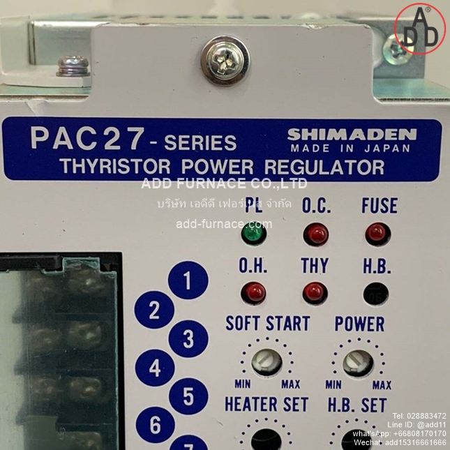 PAC27P415-01000N010 | Shimaden Thyristor Power Regulator (14)